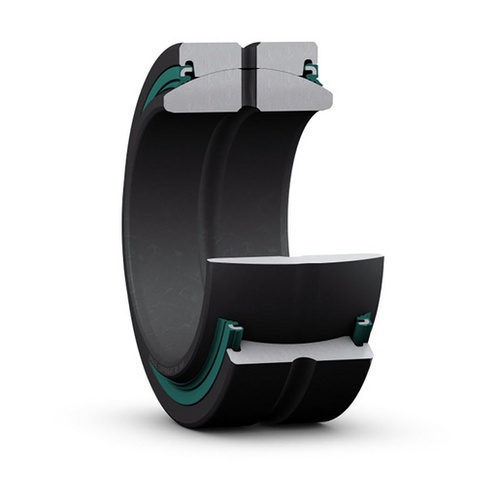 Сферический радиальный подшипник скольжения GE 15 ES 2RS